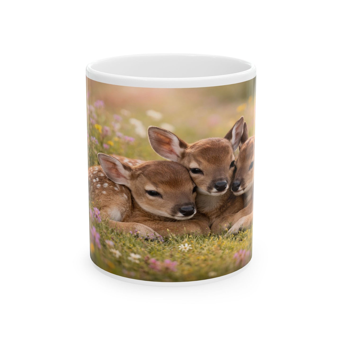 Fawn Trio Mug | Ceramic Coffee Cup