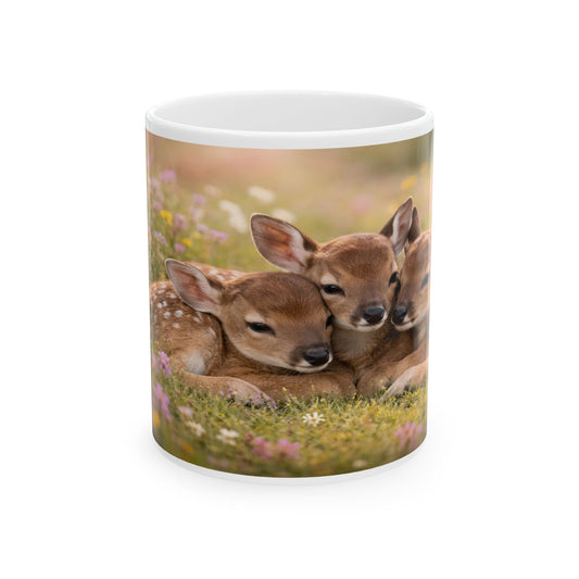 Fawn Trio Mug | Ceramic Coffee Cup