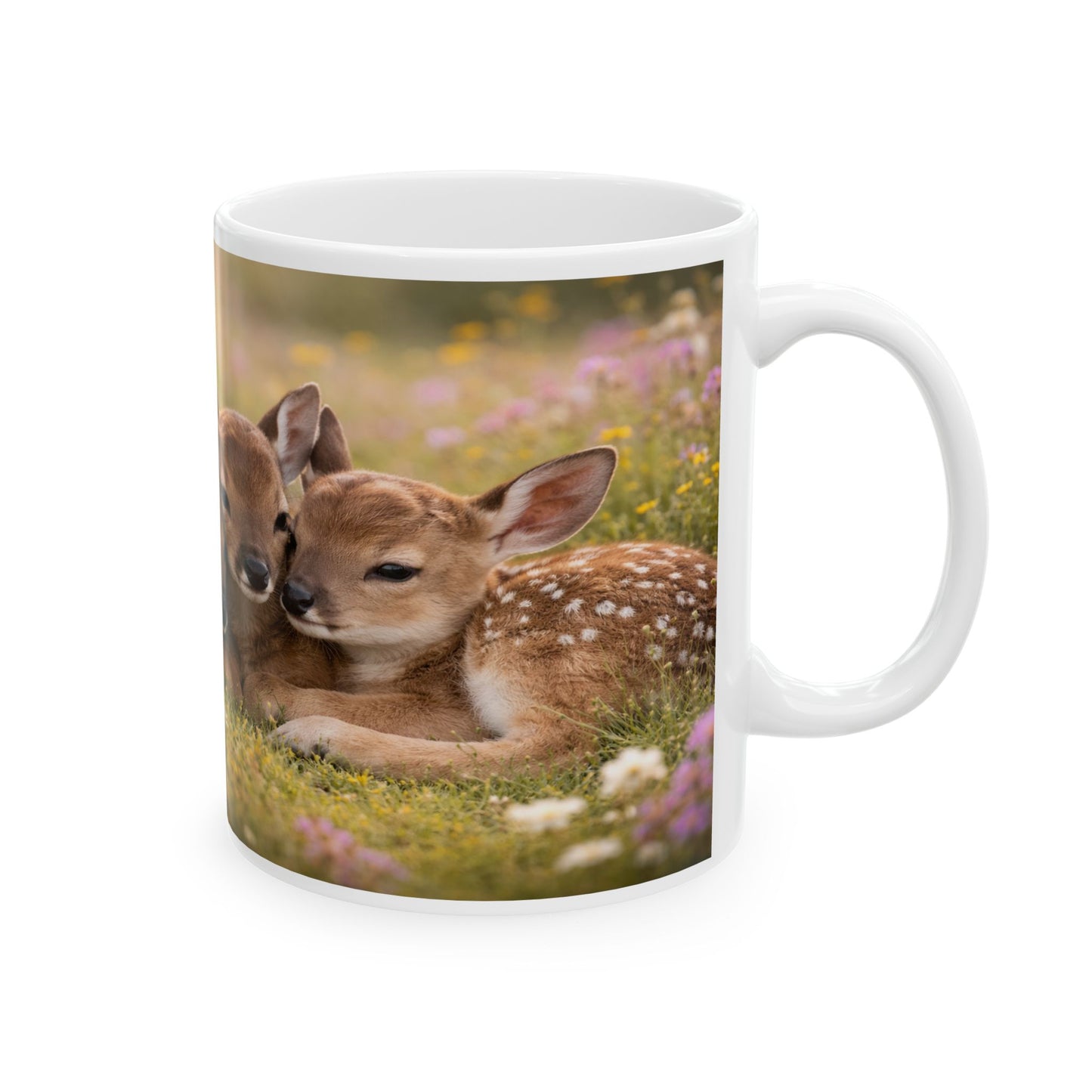Fawn Trio Mug | Ceramic Coffee Cup